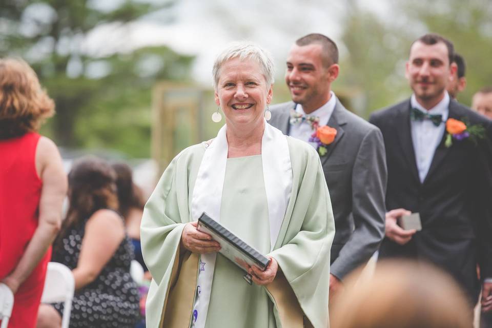 Alyson C. Arnold, Ceremony Officiant