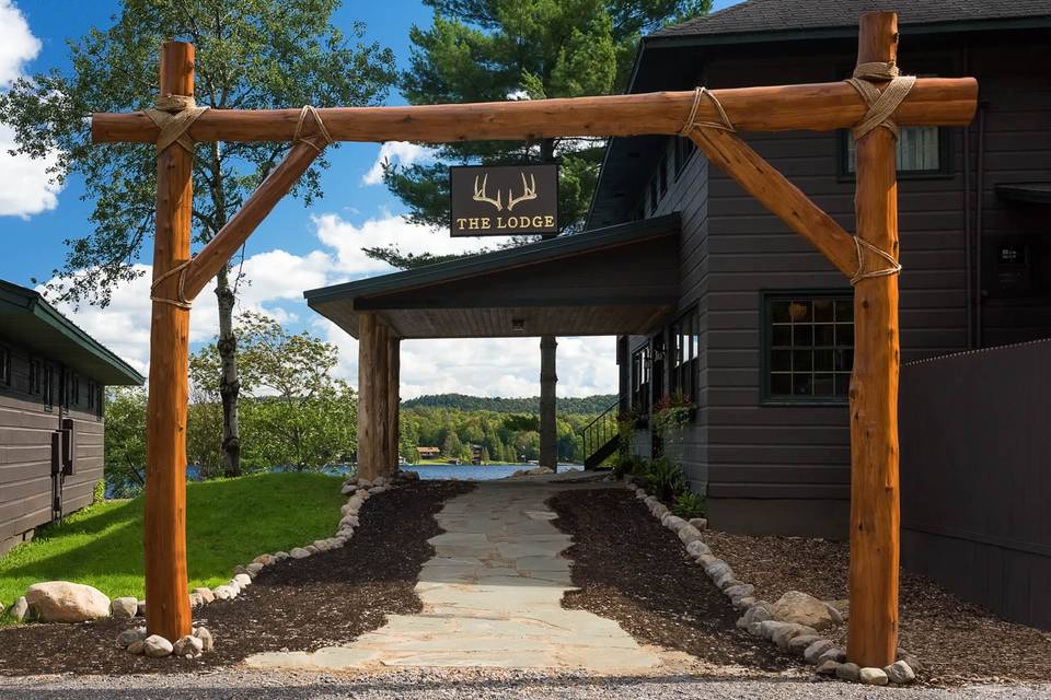 The Lodge Entrance