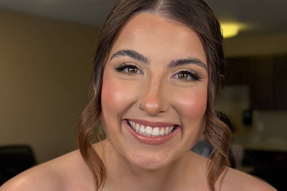 Bridal soft glam
