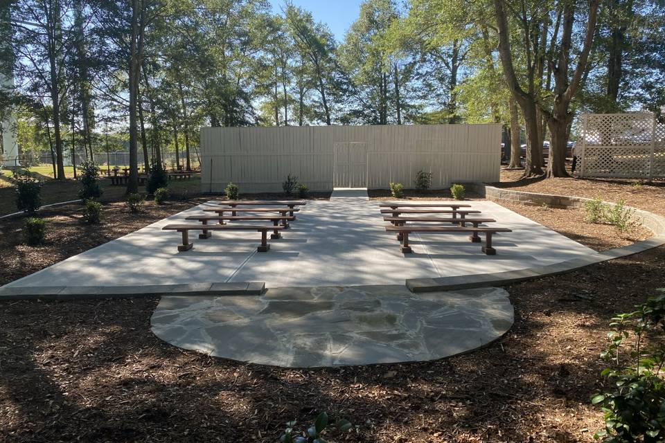 Outdoor Ceremony space