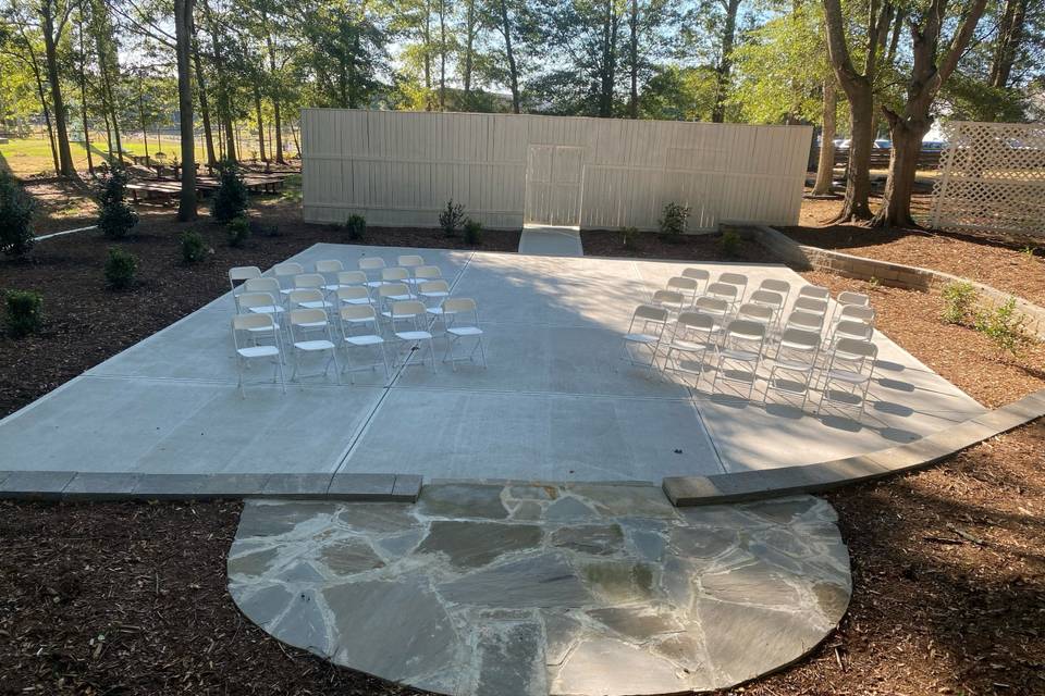 Outdoor Ceremony Space