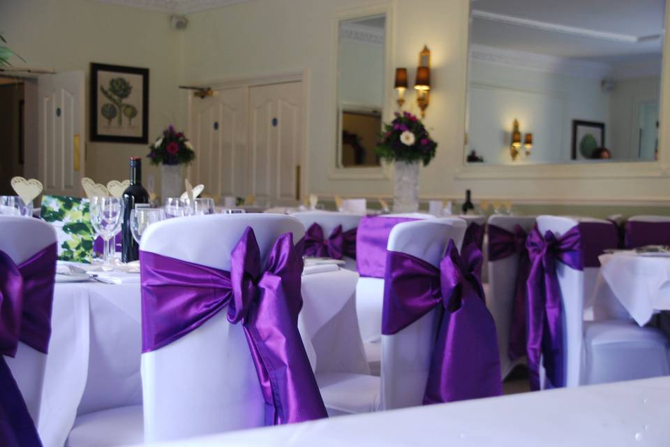 Rentevent chair cover and event hire