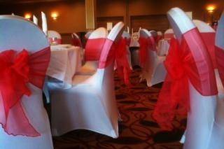 Rentevent chair cover and event hire