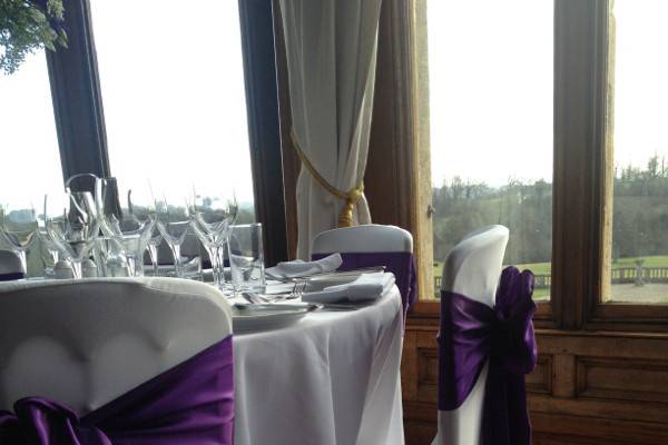 Rentevent chair cover and event hire