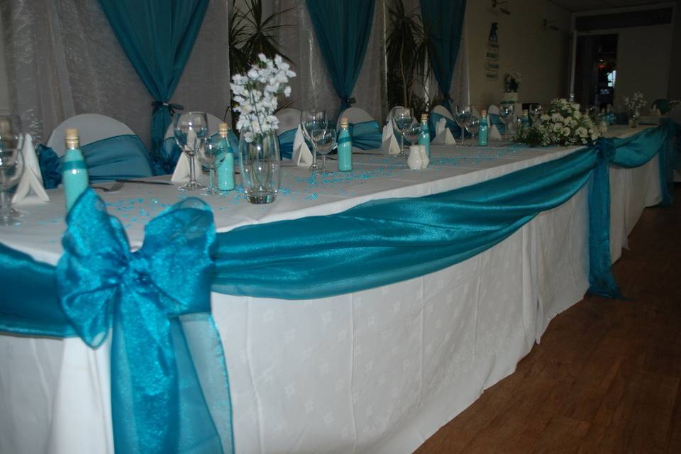 Rentevent chair cover and event hire