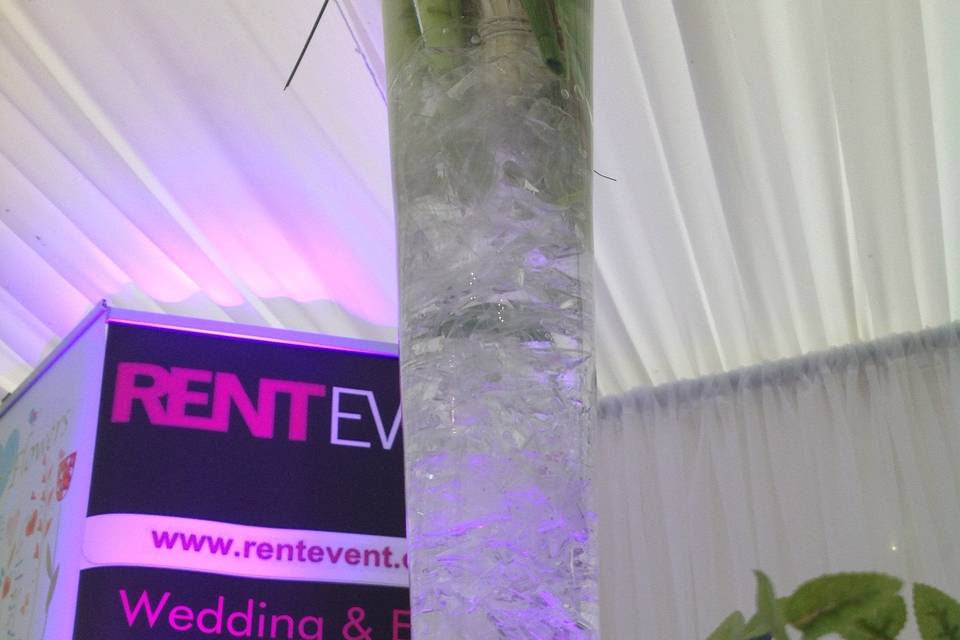Rentevent chair cover and event hire
