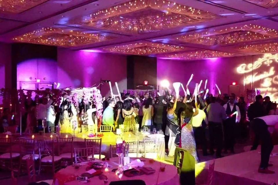 Wedding dance floor