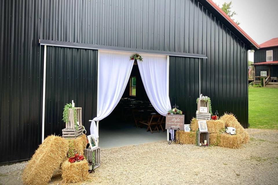 Front of Event Barn
