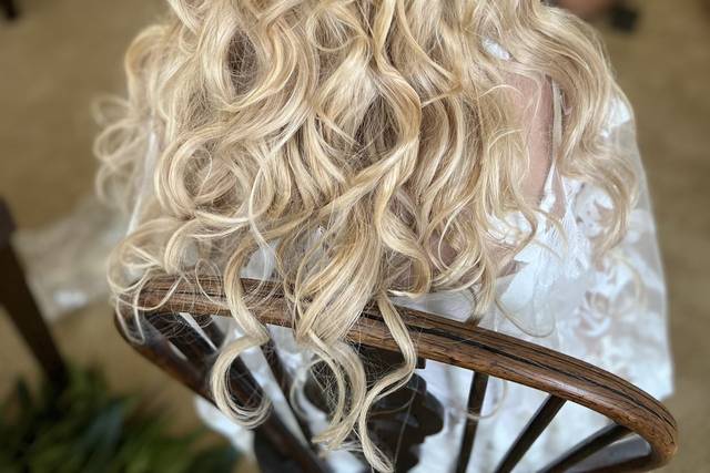 Half up half down