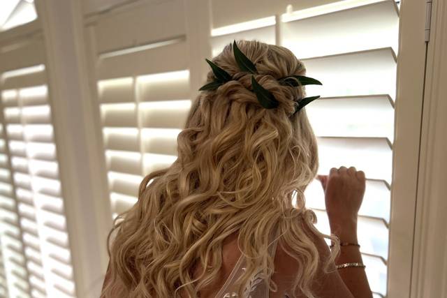 Half up half down