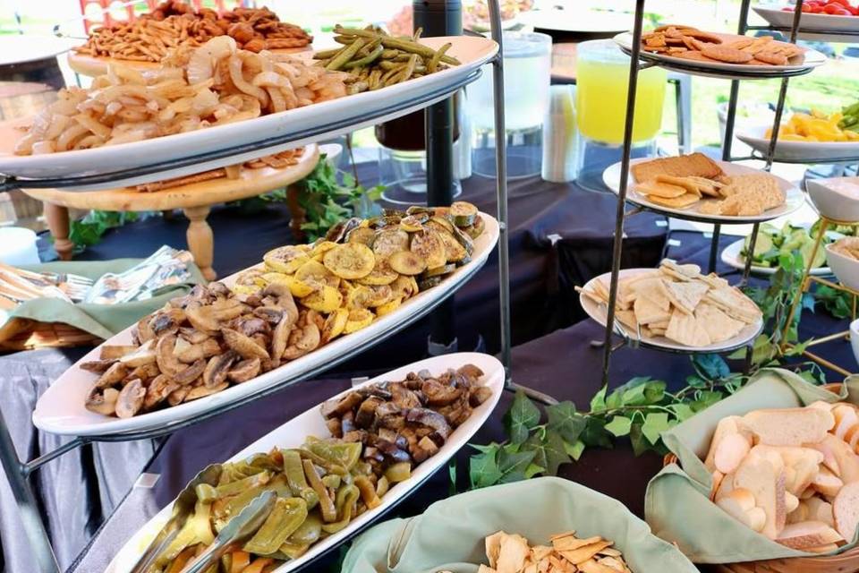 Food set up