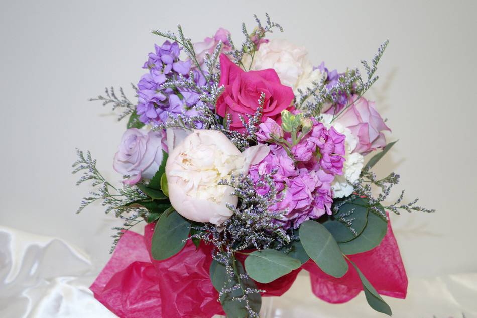 Violet carnations