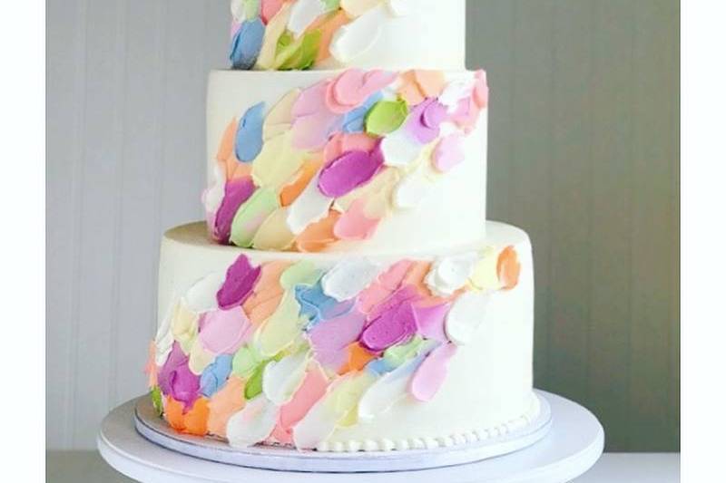 Modern buttercream design