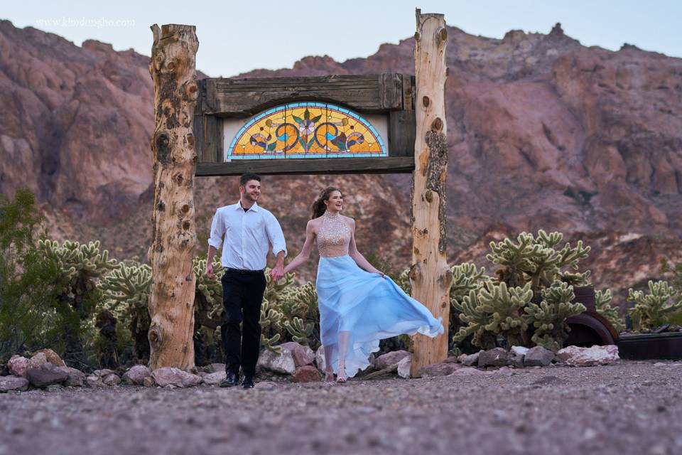 Las Vegas Desert Wedding