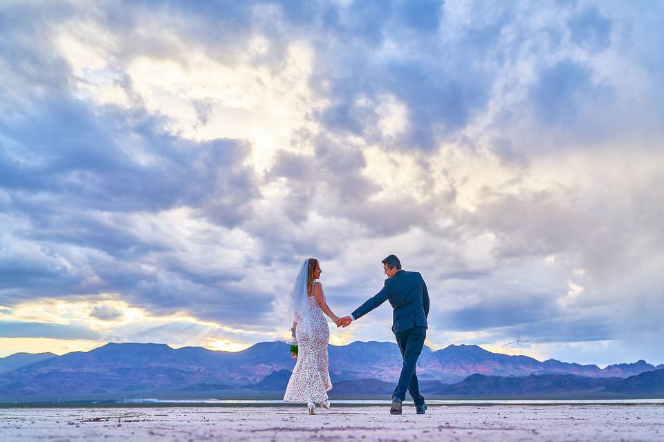 Las Vegas Desert Wedding