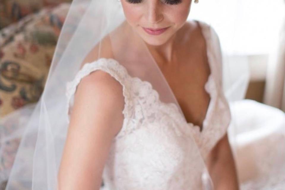 Beautiful bridal look