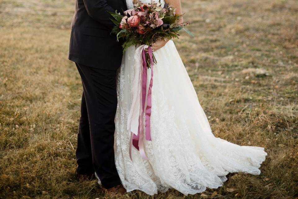 Bride and groom