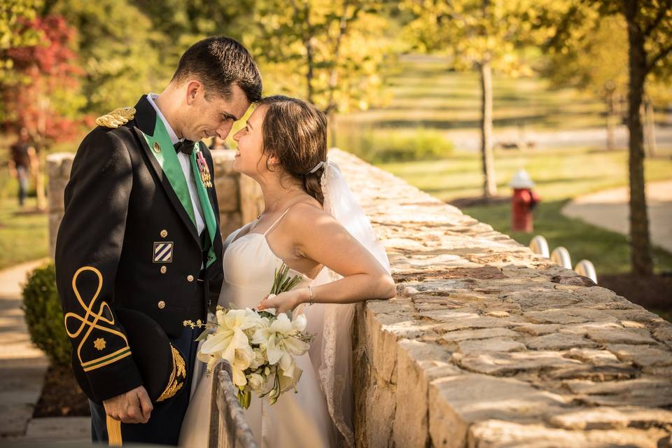 The light at this wedding!
