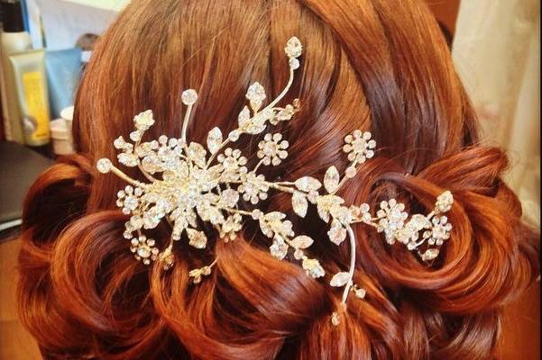 Bridal hair style
