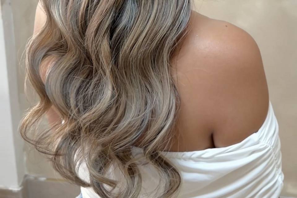 Messy updo