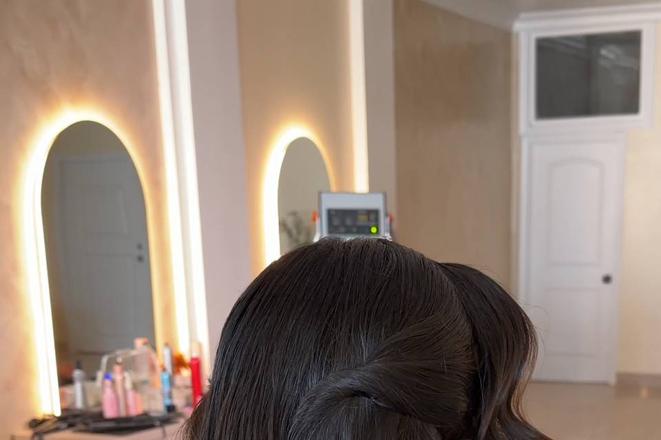 Bridesmaid glam