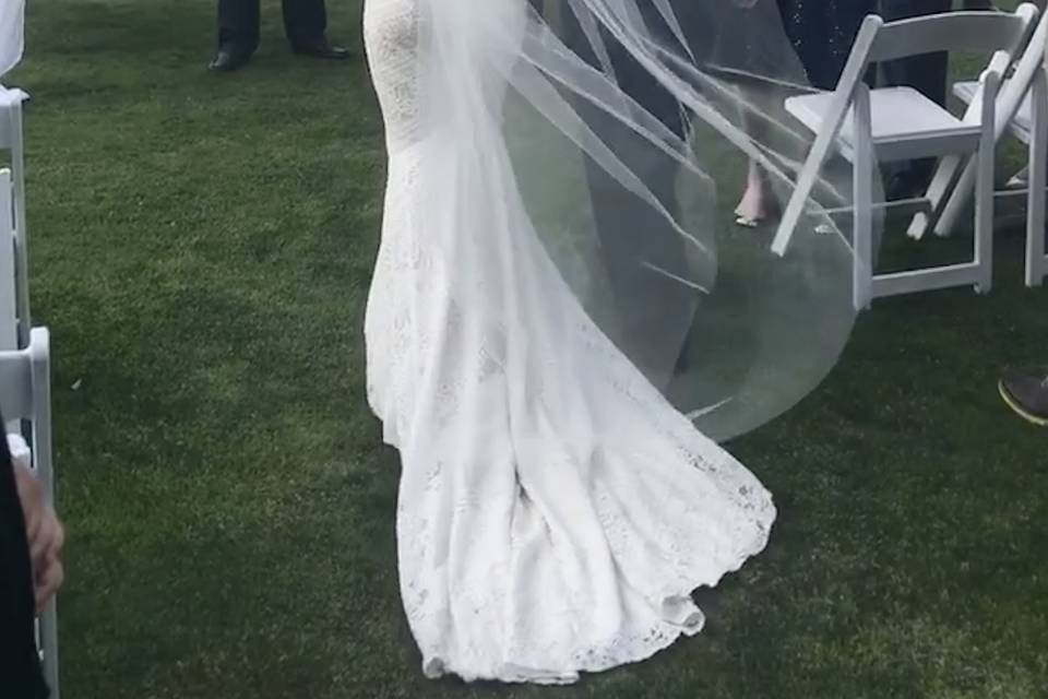 Real bride Laura