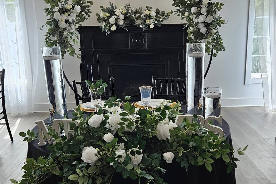 Wedding reception