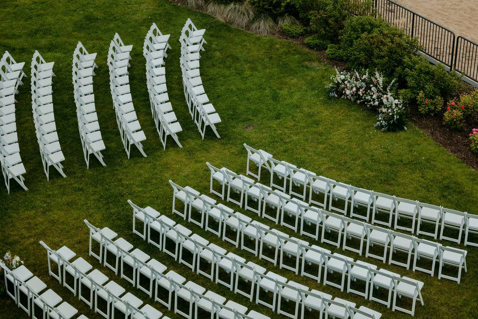 West Lawn Ceremony