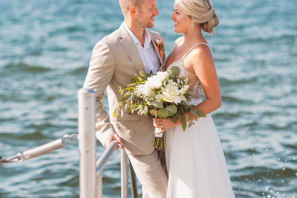 Lakeside ceremony