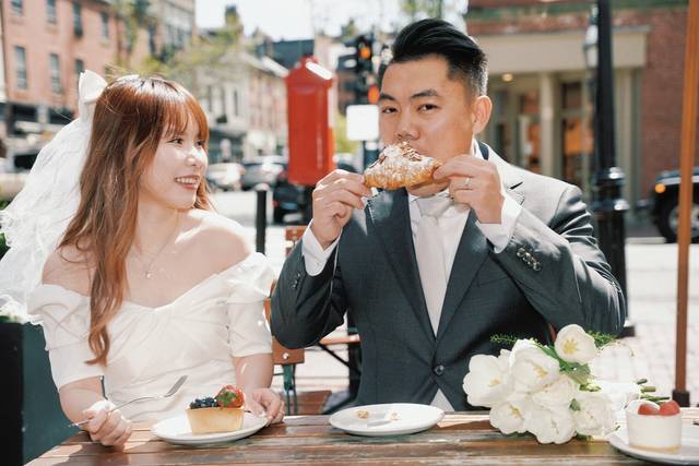 Wedding couple