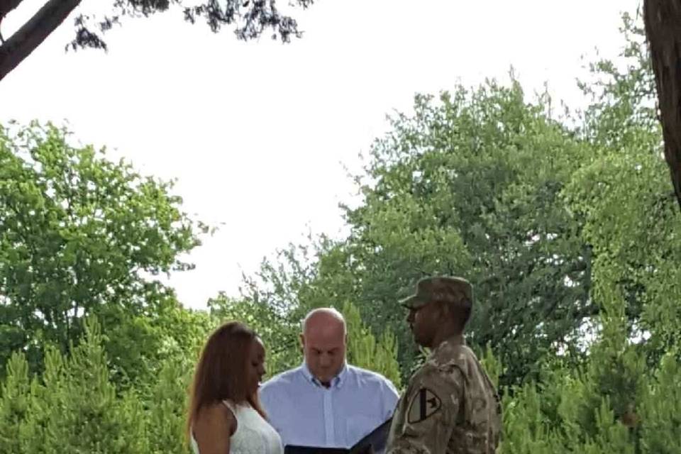 Military Elopement - Silo and Oak