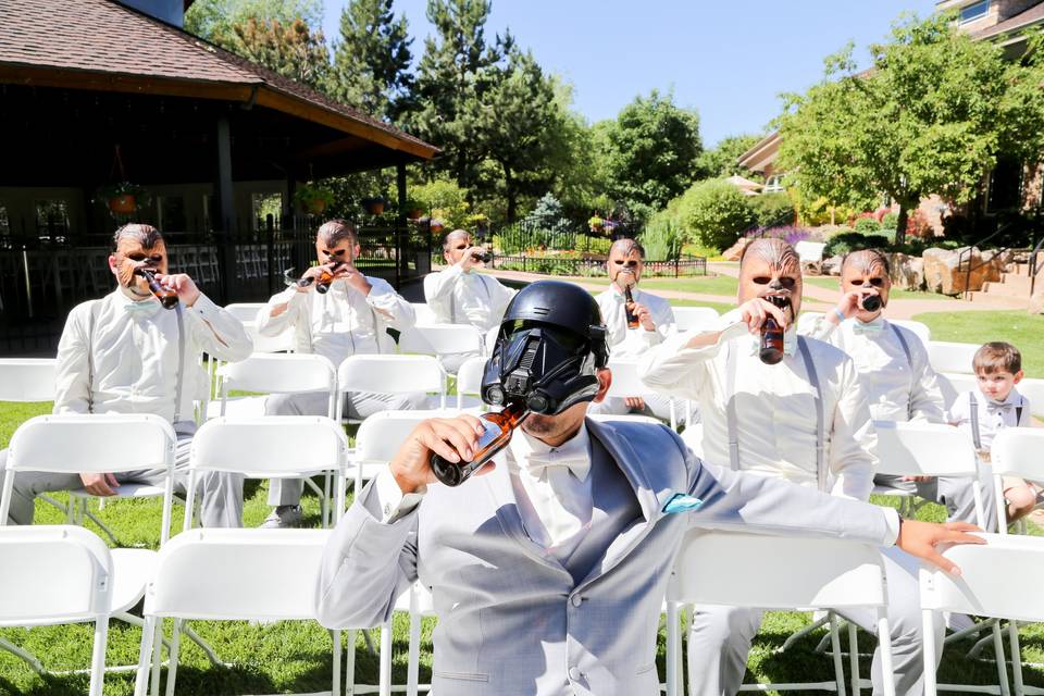 Star Wars Grooms Pic