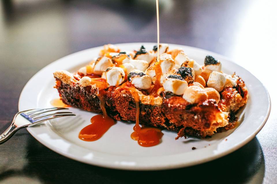 S’mores Bread Pudding