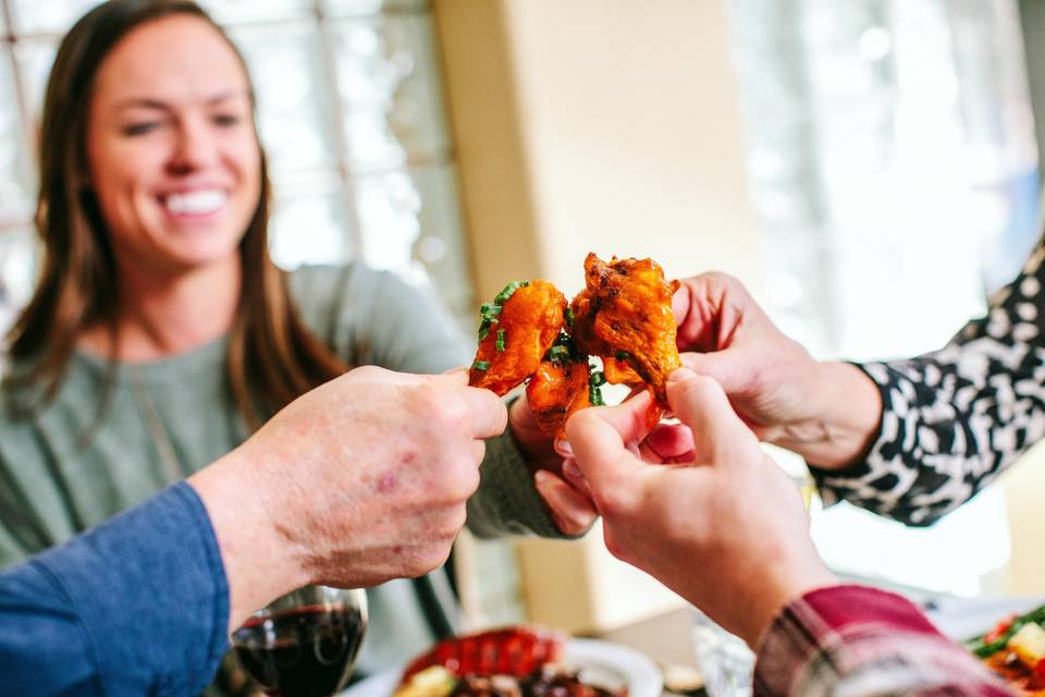 Chicken Wing Cheers!