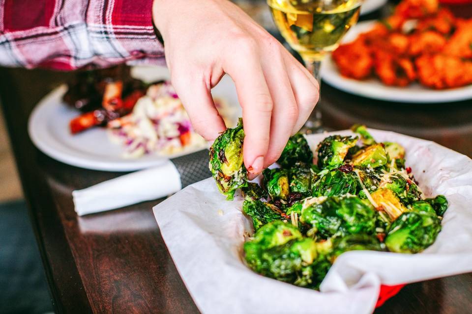 Deep Fried Brussle Sprouts