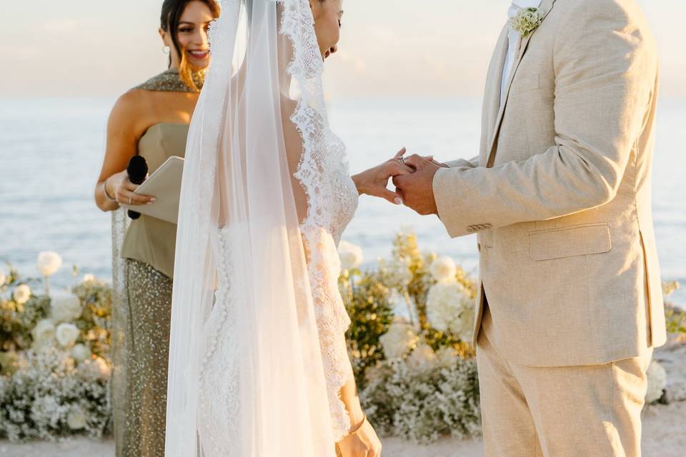 During the ceremony