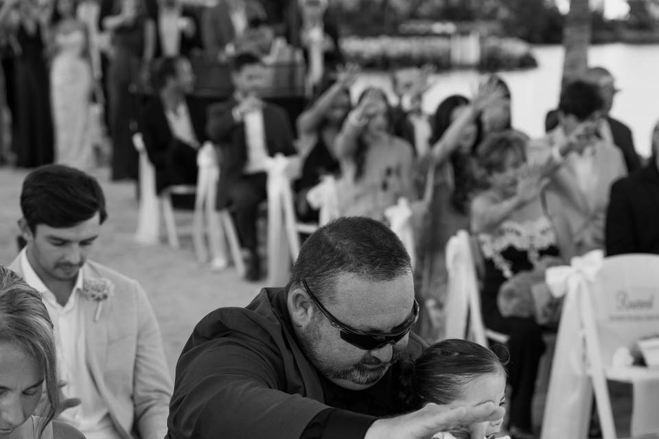 Blessing the marriage