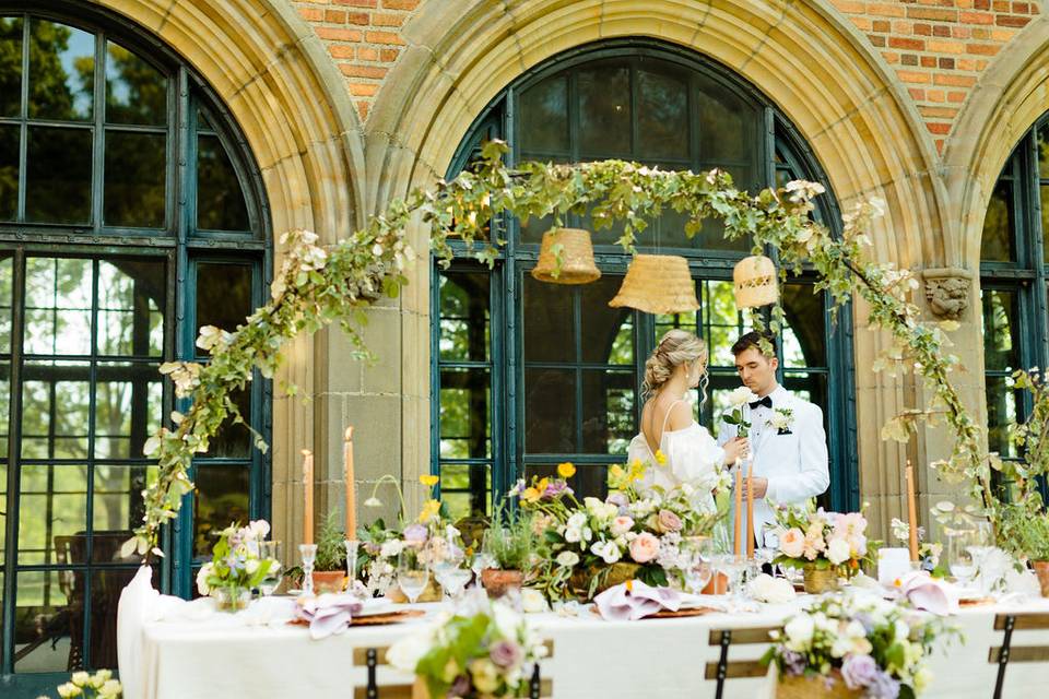 Grand tablescape