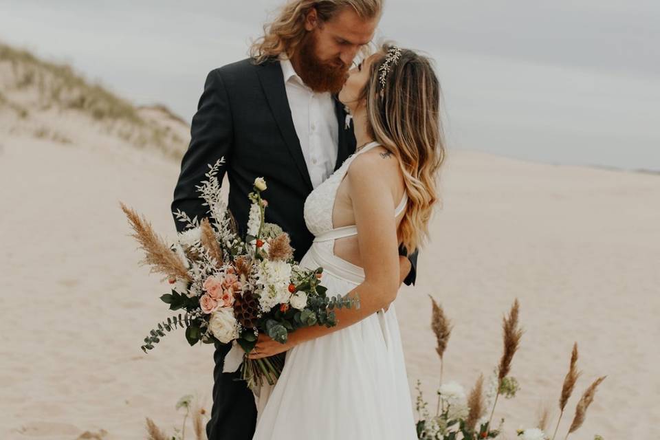 Boho wedding dessert