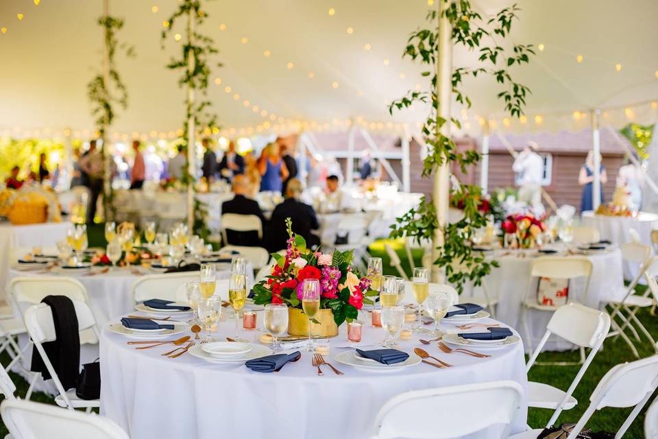 Tent reception