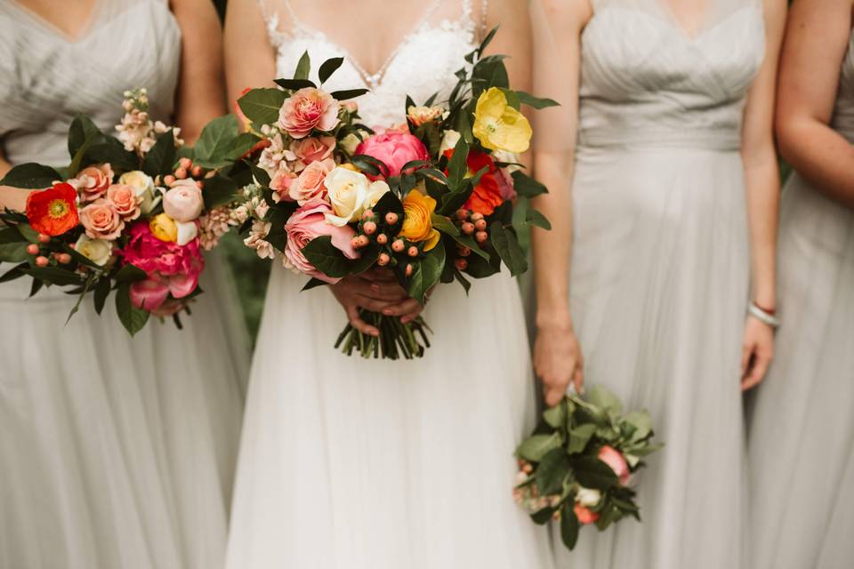 Colorful poppies Bouquets