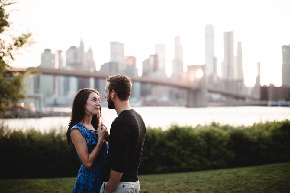 DUMBO Couple's Shoot