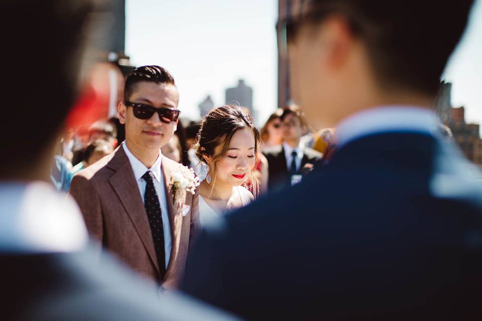 NYC Rooftop Wedding