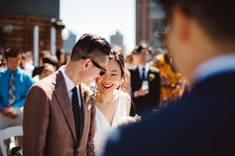 NYC Rooftop Wedding