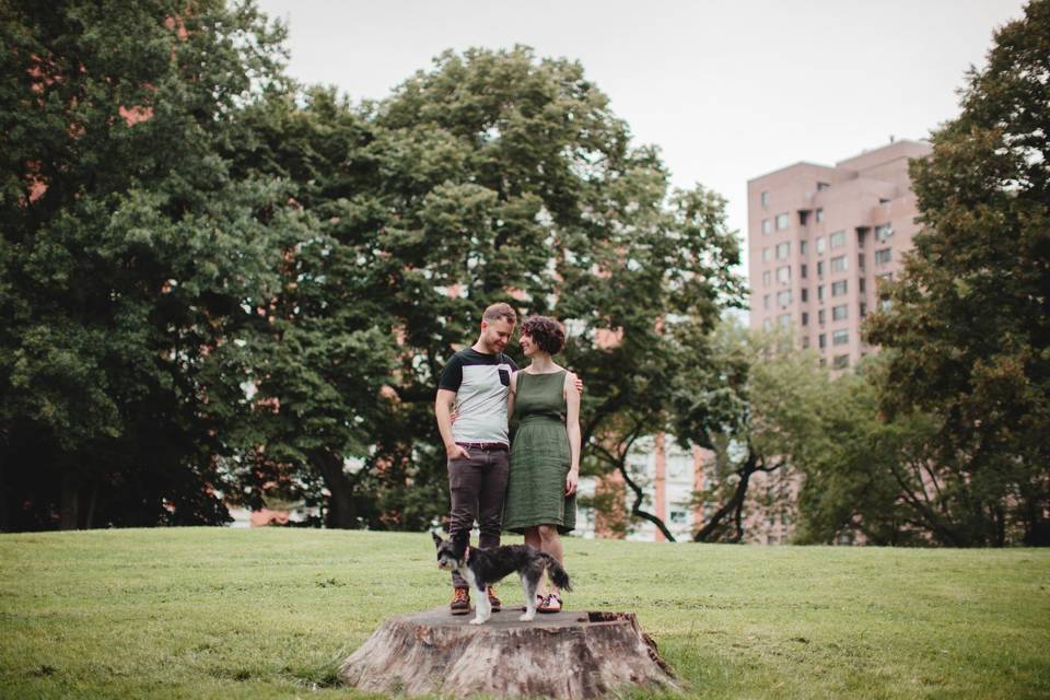 Fort Greene Park Engagement