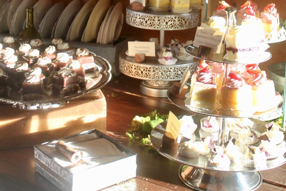 Dessert table