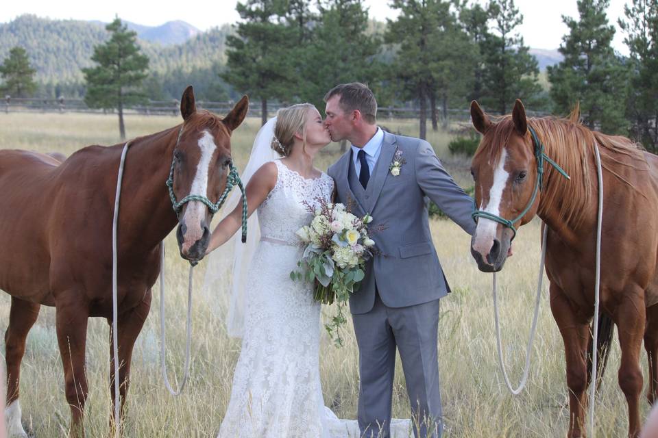 An outdoor ceremony