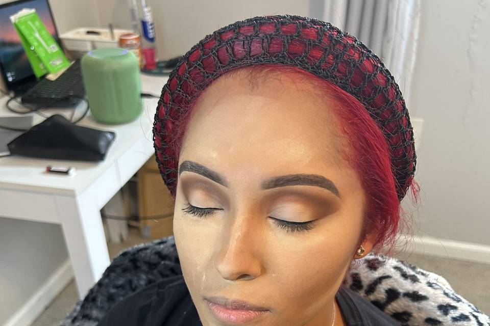 Custom bridal makeup