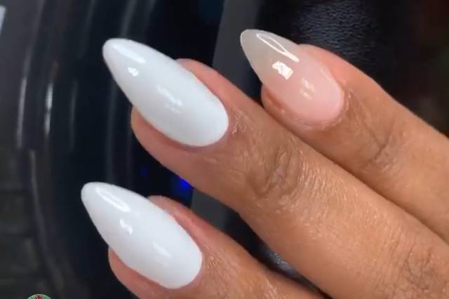 Wedding White naols