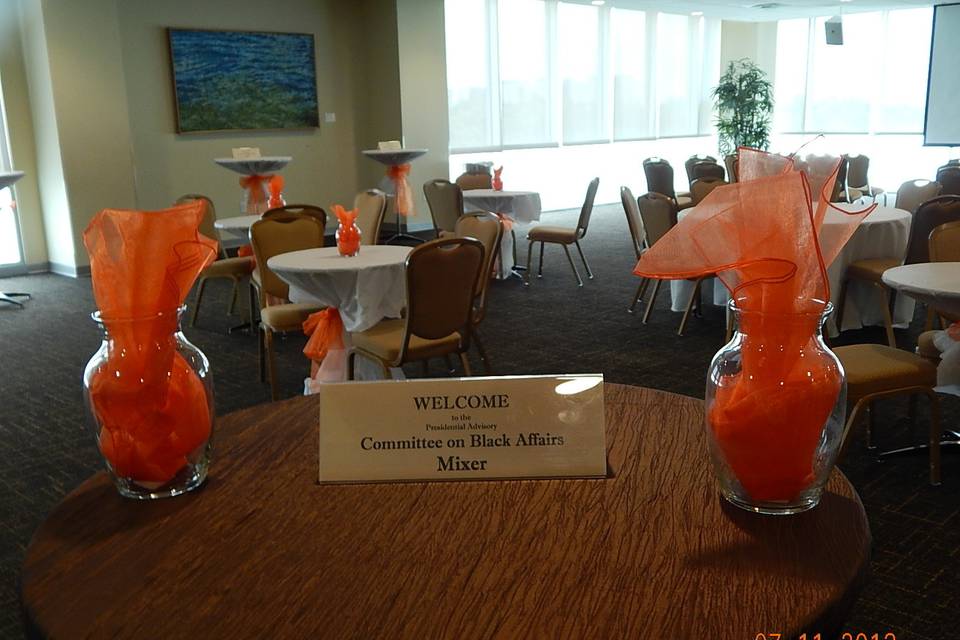 Table setup